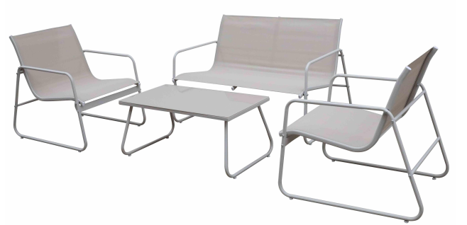 KD TABLE AND CHAIR SET-4PCS